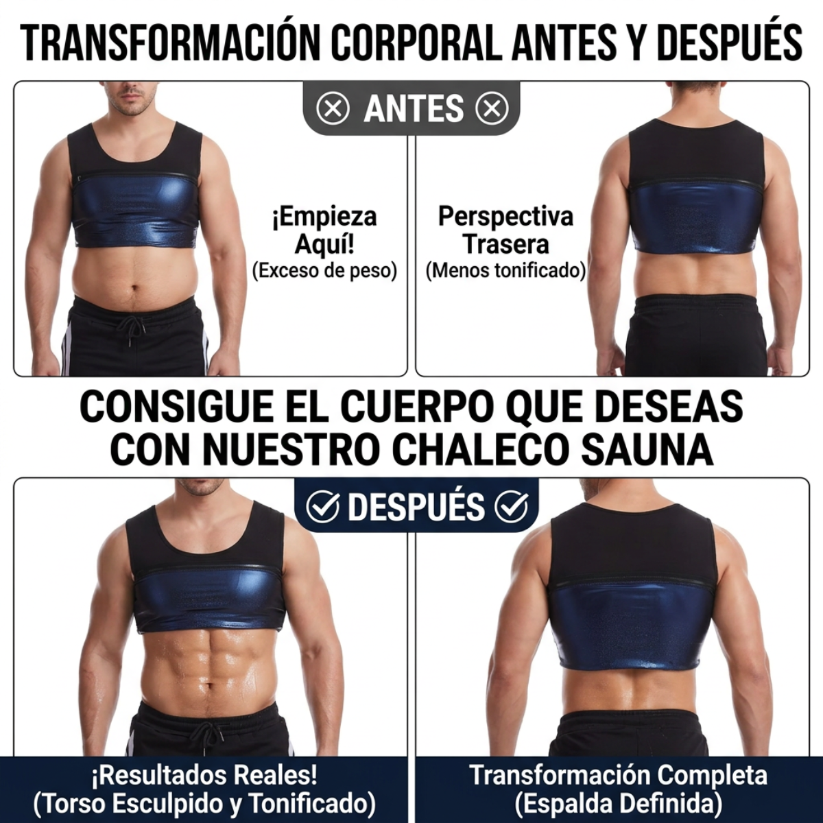 Camiseta Térmica Reductora Sweat Shaper