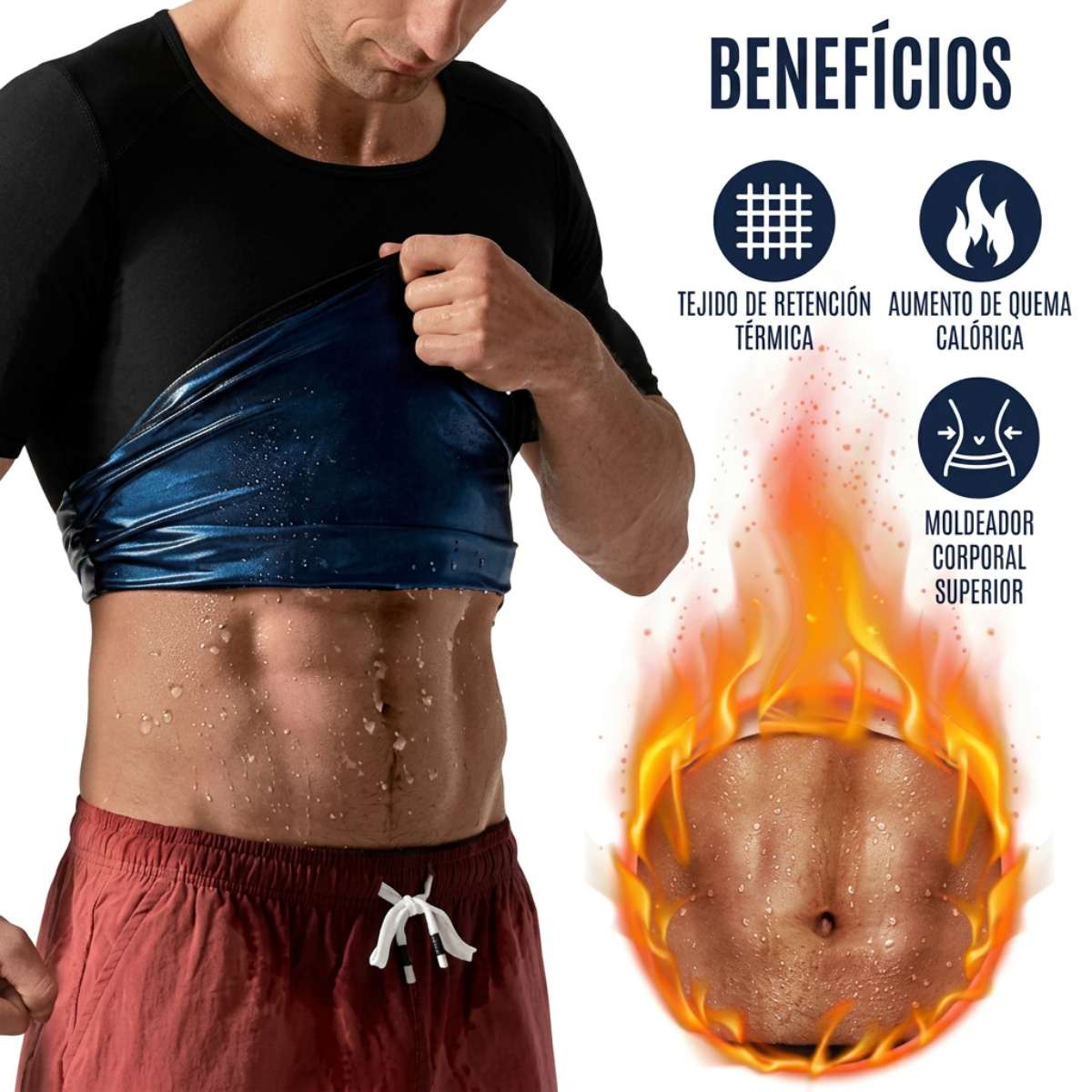 Camiseta Térmica Reductora Sweat Shaper